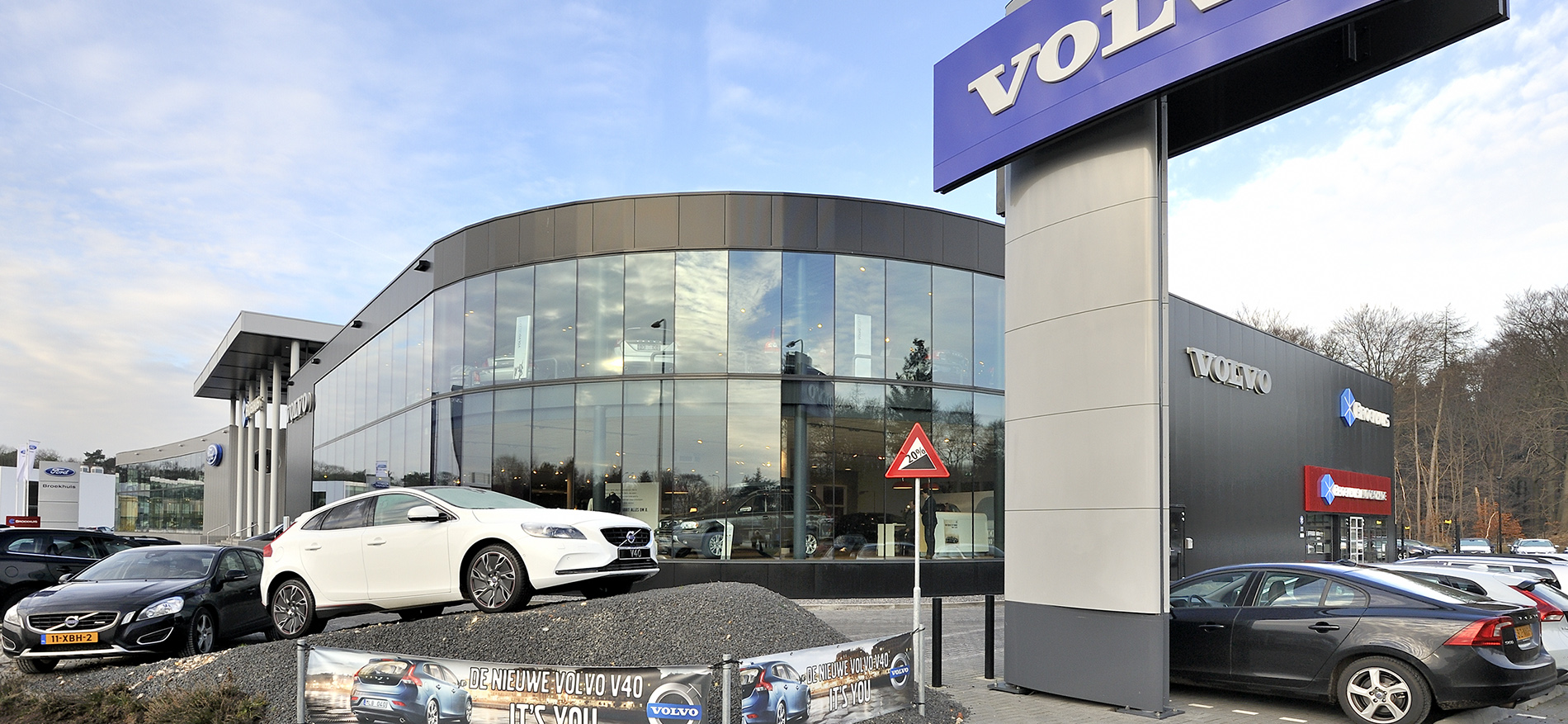 Concept design salle d’exposition Volvo - 