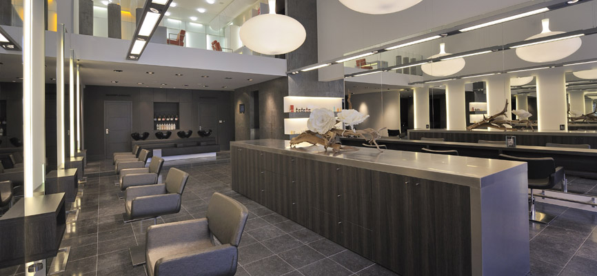 Design intérieur salon de coiffure Gente - 