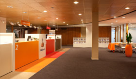 Design aire de réception Rabobank - 