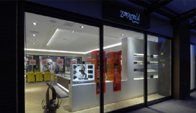 Agencement de magasin – Optique Zonneveld - 