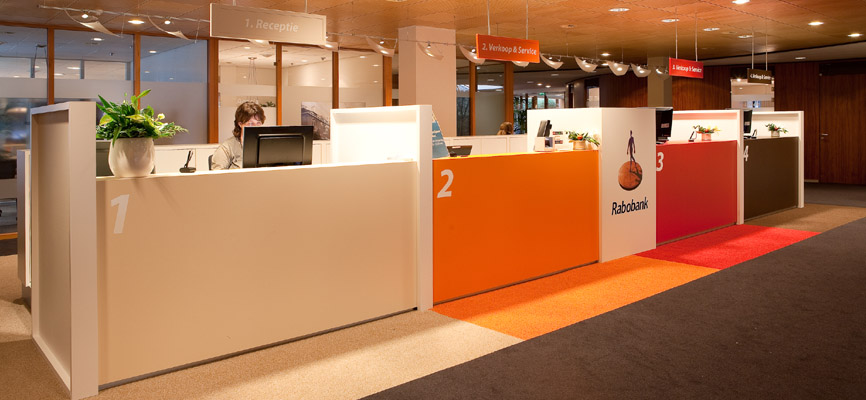 Design aire de réception Rabobank - 