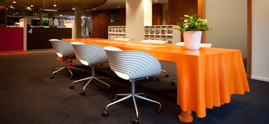 Design aire de réception Rabobank - 