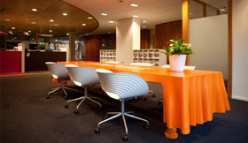 Design aire de réception Rabobank - 