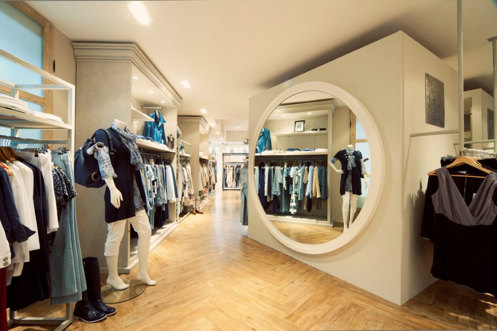Agencement boutique de mode – In de Groene Lantaarn