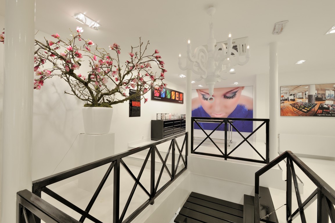 Design d’intérieur : Salon de beauté Inglot