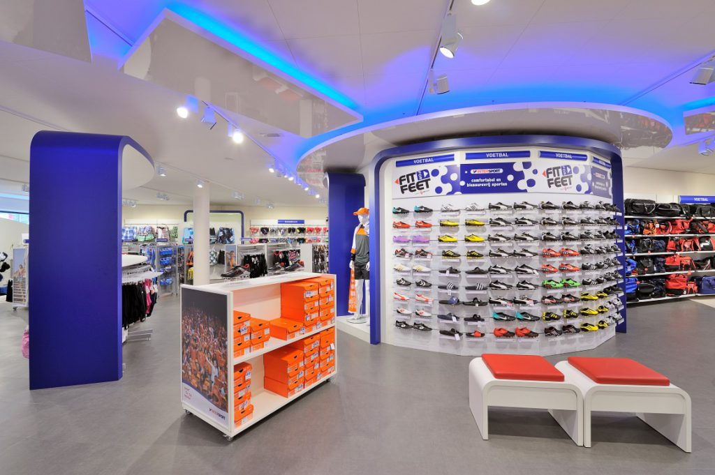 Intersport NL – ameublement concept de magasin