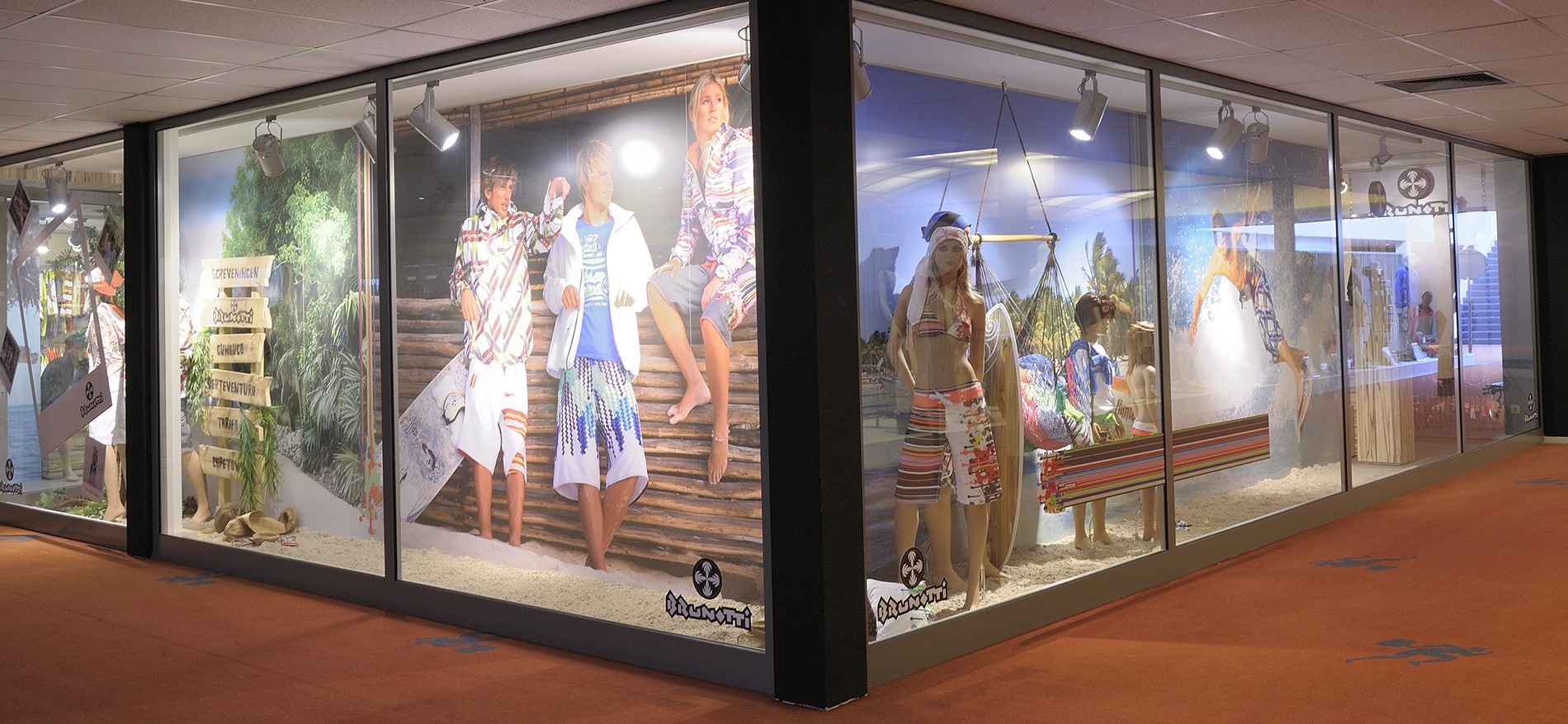 Concept de Magasin – Brunotti Sport - 