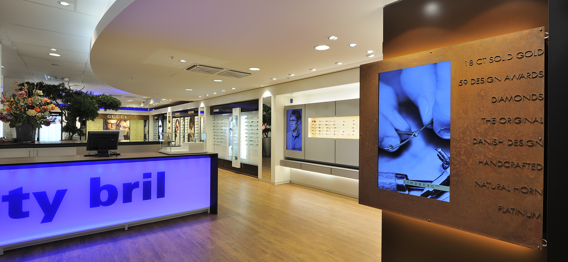 City Lens et Opticiens, 1200 m² – Rotterdam (NL) - Optique