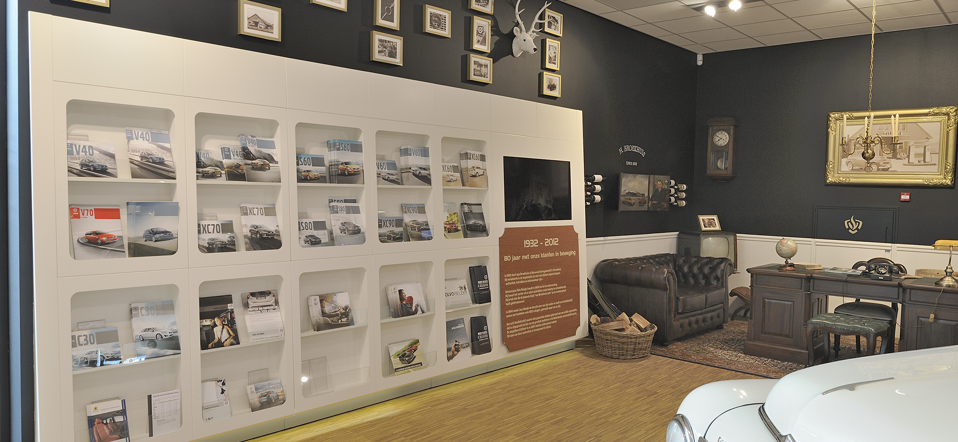 Concept design salle d’exposition Volvo - 