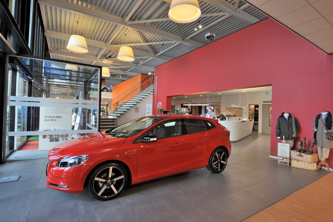 Concept design salle d’exposition Volvo