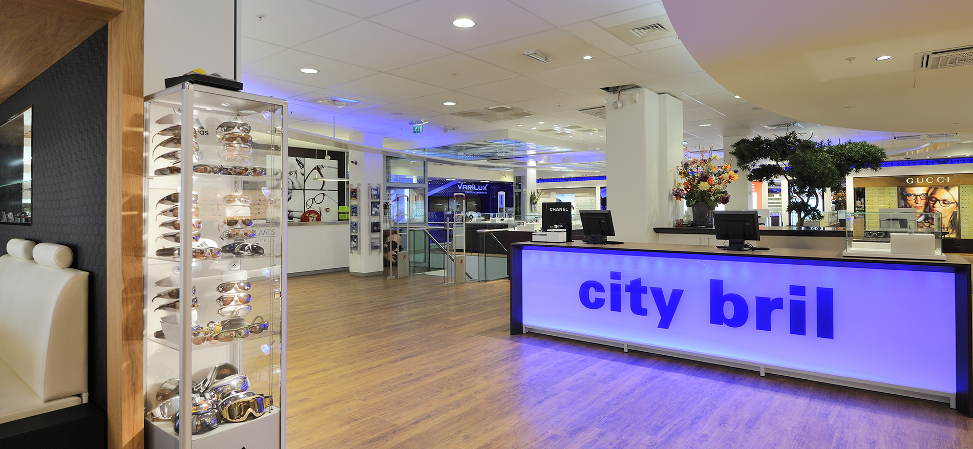 City Lens et Opticiens, 1200 m² – Rotterdam (NL) - Optique