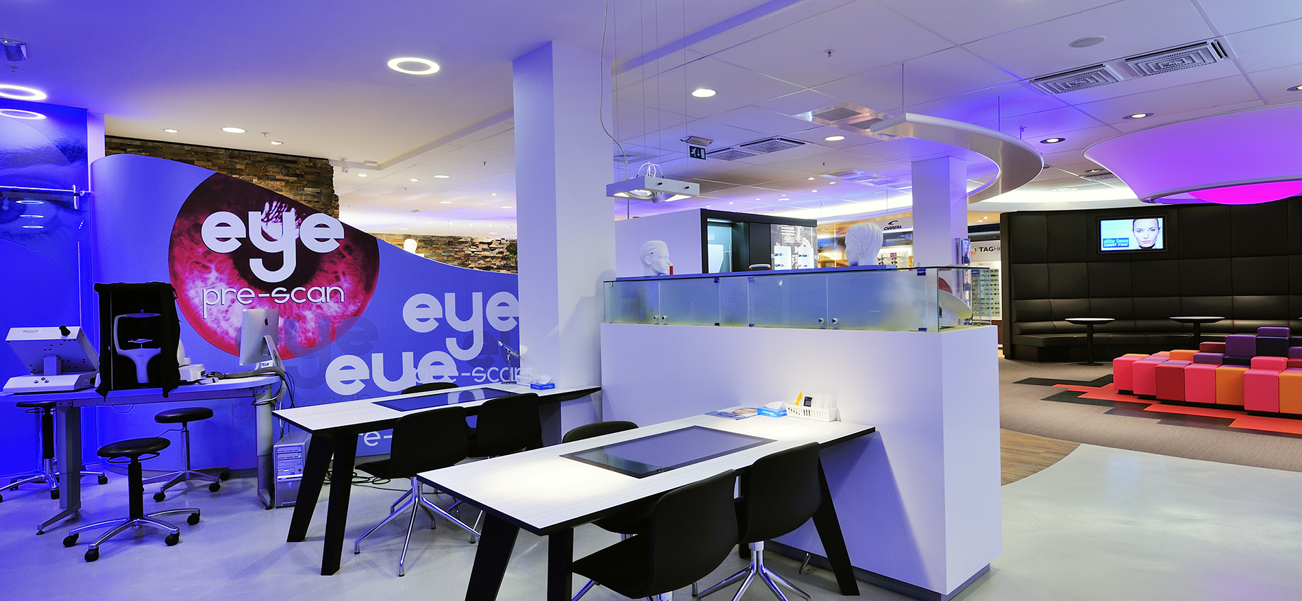 City Lens et Opticiens, 1200 m² – Rotterdam (NL) - Optique