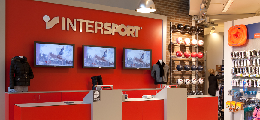 Agencement magasin de sport : Intersport Roden (NL) - 