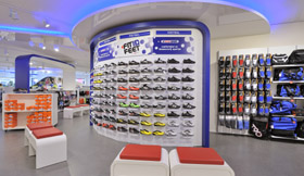 Intersport NL – ameublement concept de magasin - Sport