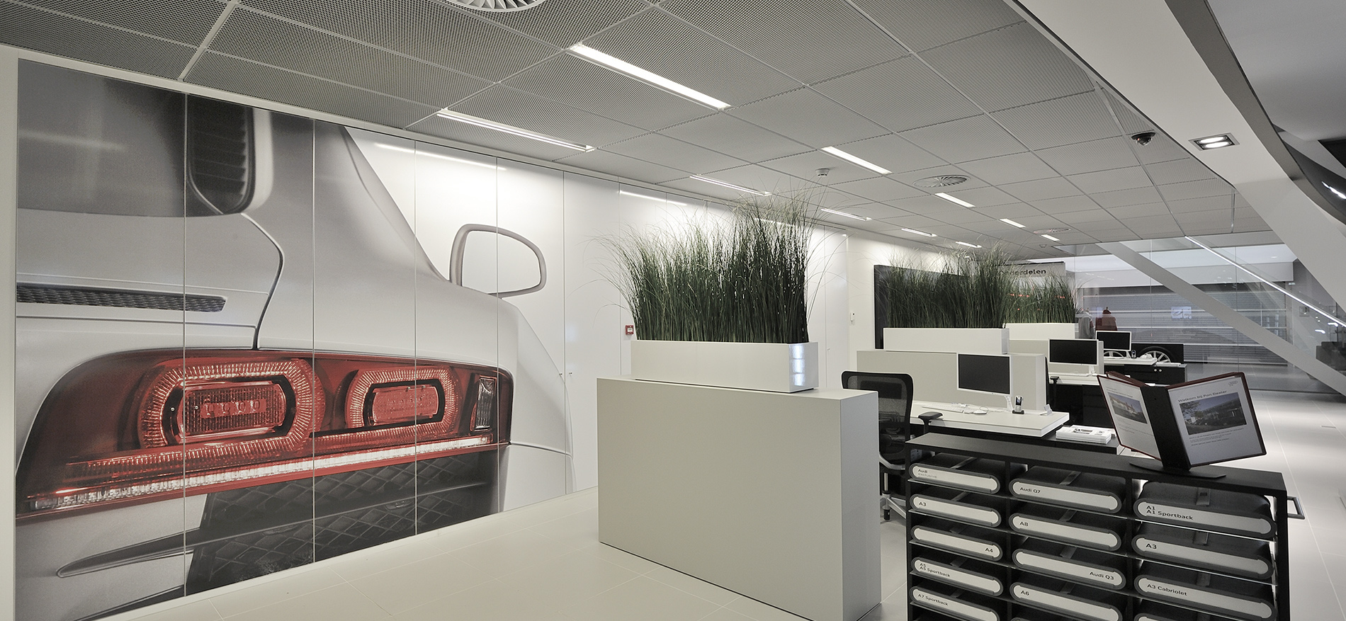 Design intérieur Audi – Salle d’exposition - 