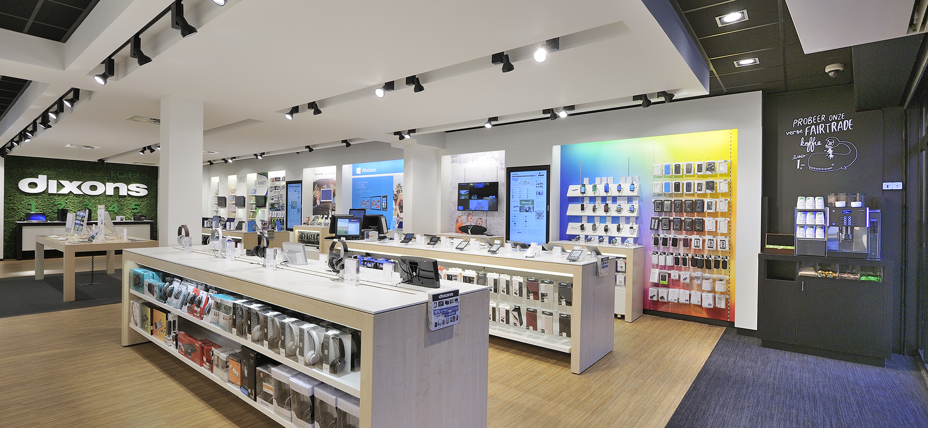Conception de détail du concept de shopping Dixons 3.0 - 