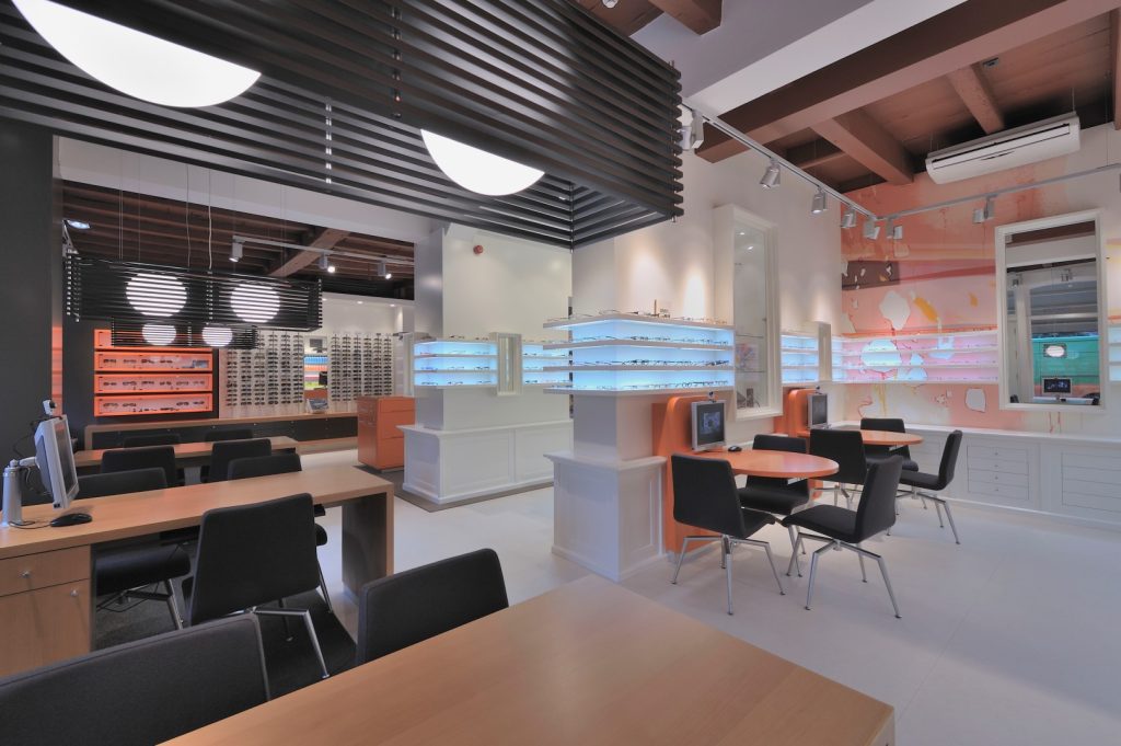 WSB Interieurbouw Optik Ladenbau