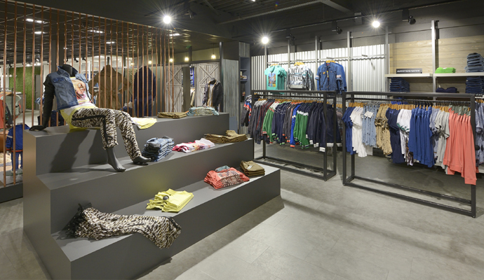 Peter Shop – Concept d’agencement de mode - 