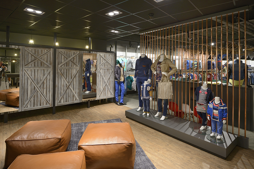 Peter Shop – Concept d’agencement de mode