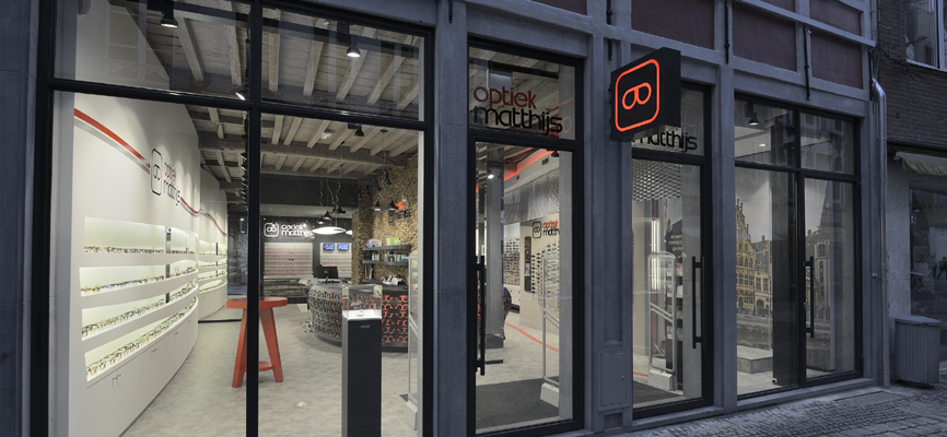 Concept d’optique Matthijs à Gand - Optique