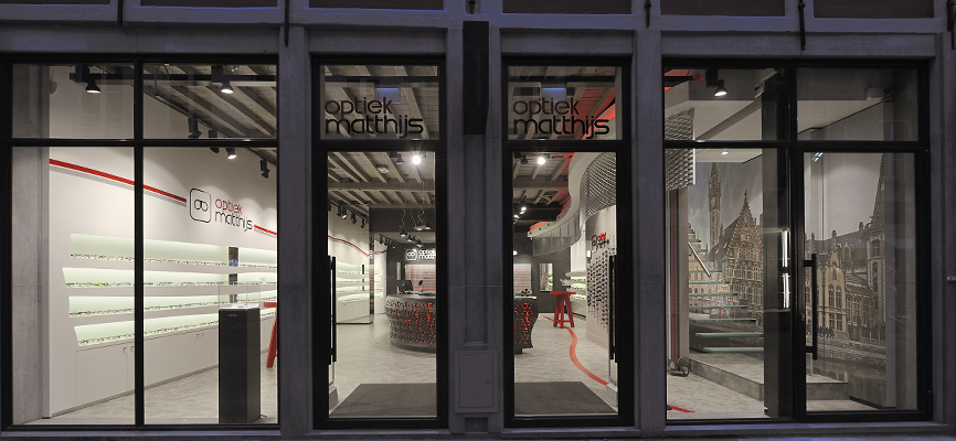 Concept d’optique Matthijs à Gand - Optique
