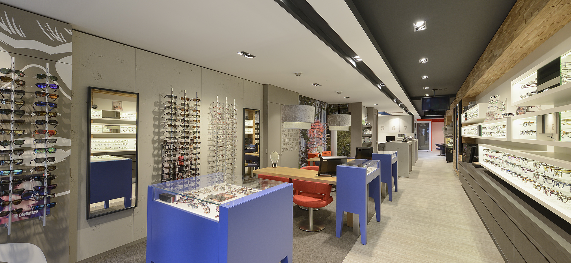 Optique Zeist : l’architecture d’intérieur d’optique - 