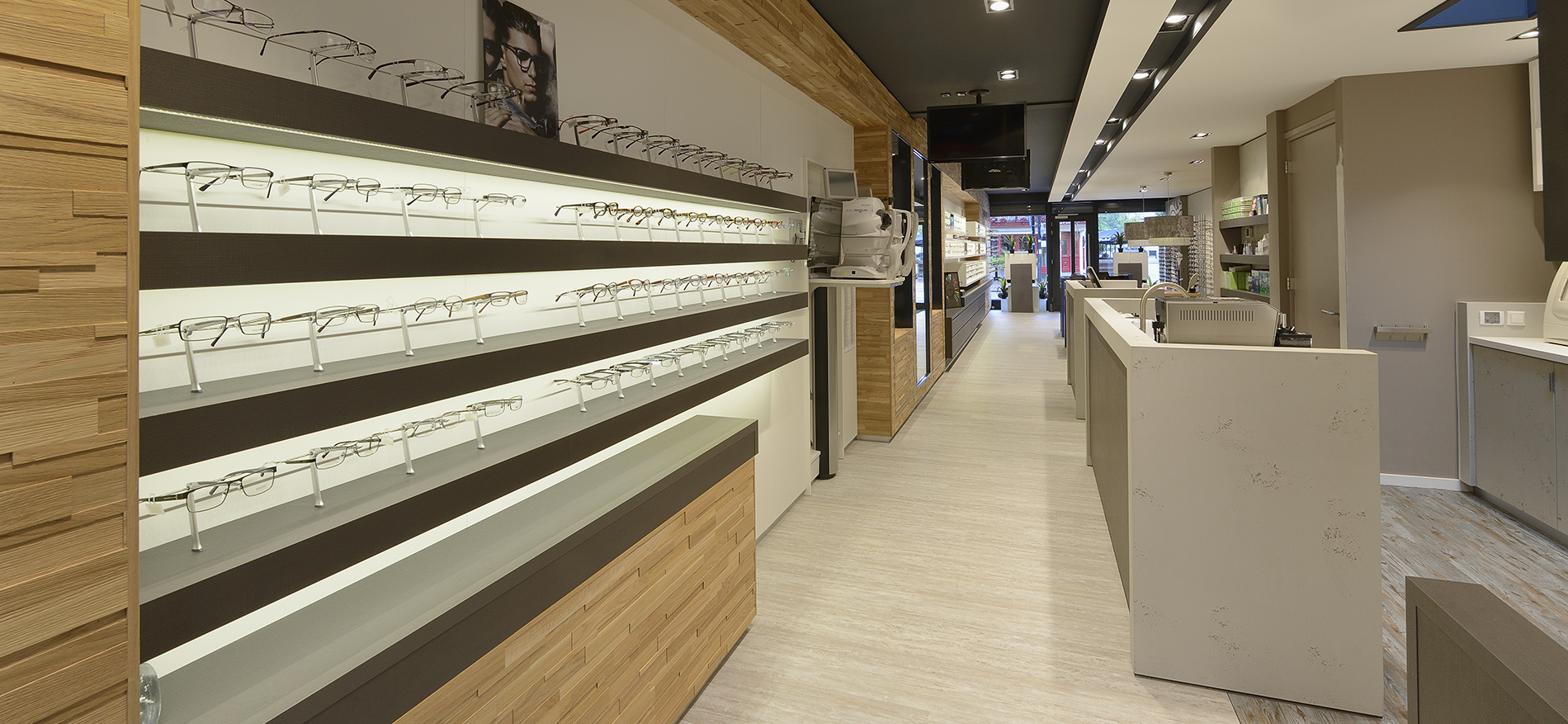 Optique Zeist : l’architecture d’intérieur d’optique - 