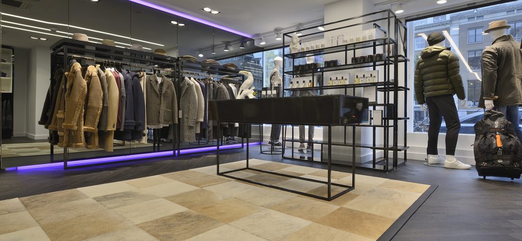 Kings Square – Amsterdam : Agencement boutique de mode