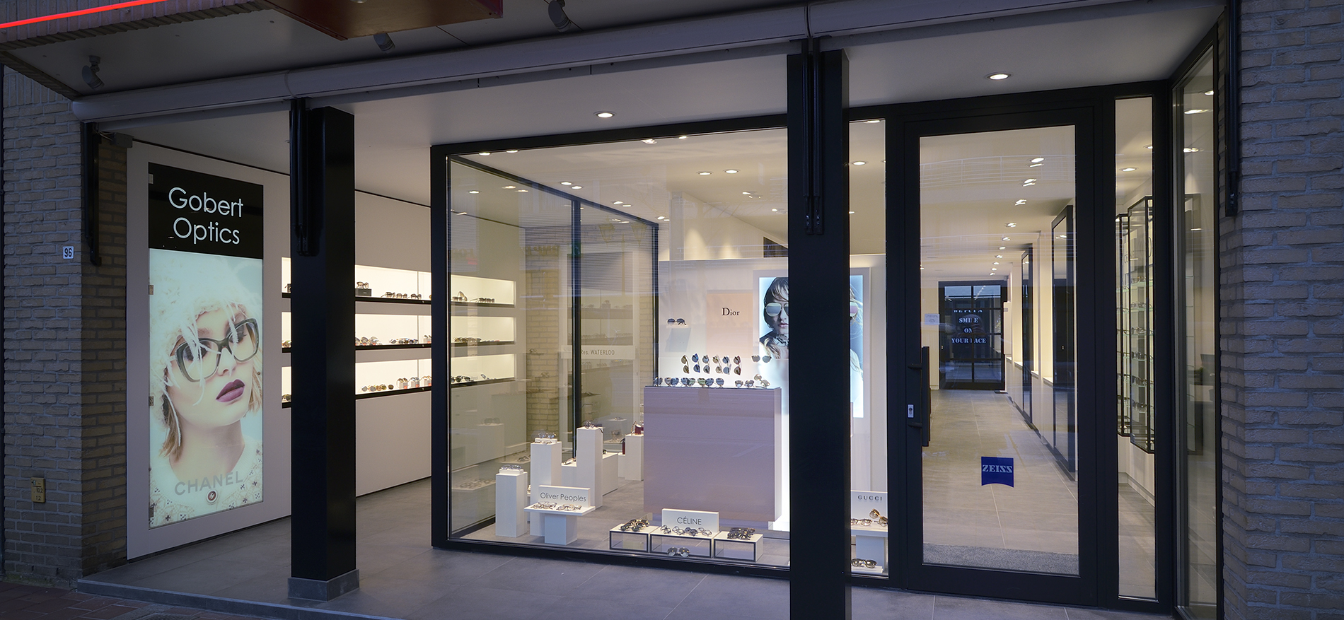 Gobert Optique Knokke nouveau intérieur - 