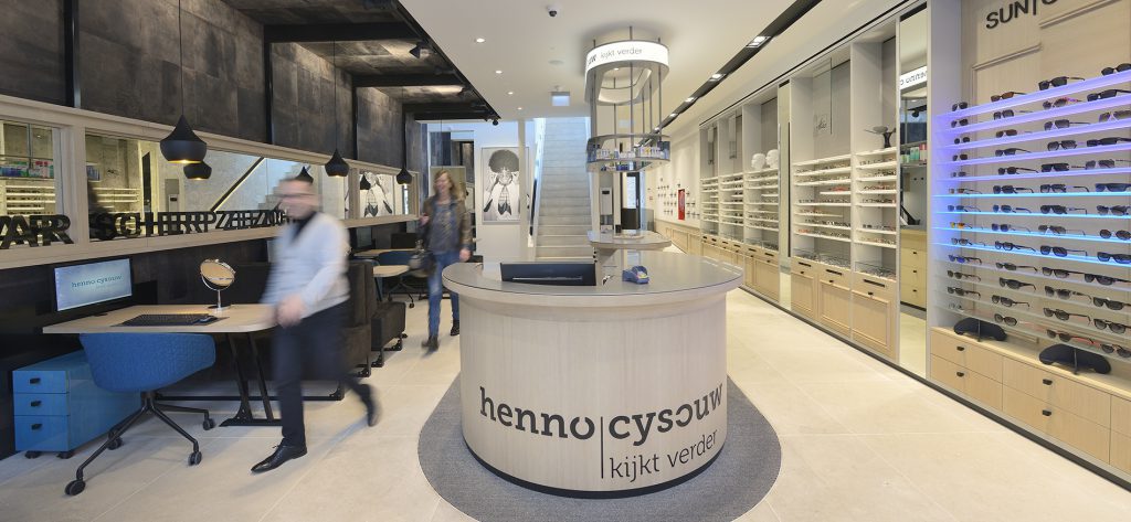 agencement de l'optique