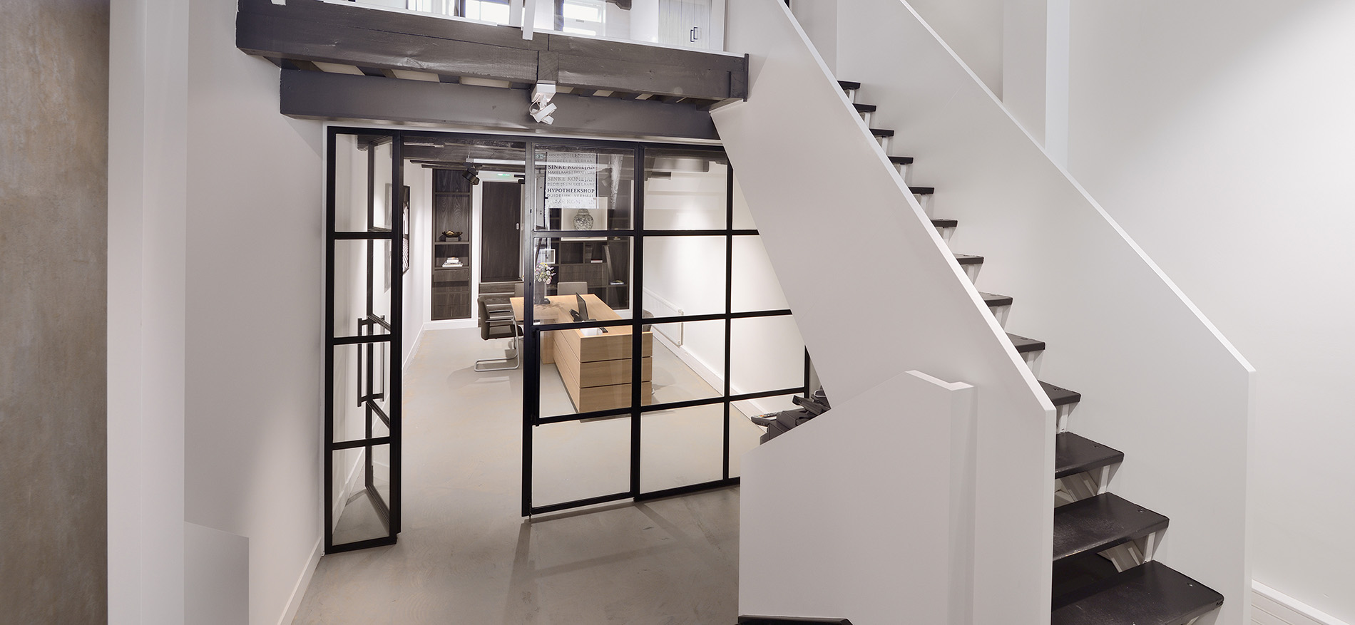 Sinke Makelaars – concept d’intérieur pour aménagement de bureau