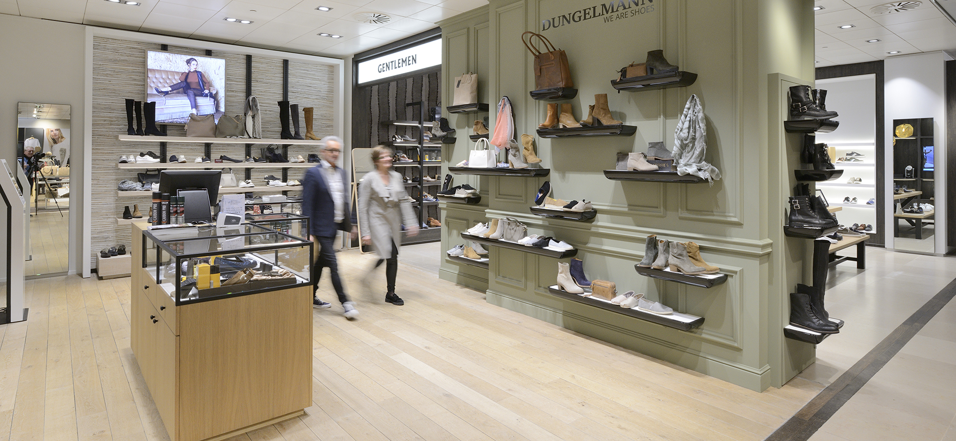 Shop-in-shop Dungelmann Chaussures dans Berden Mode à Uden - Chaussures