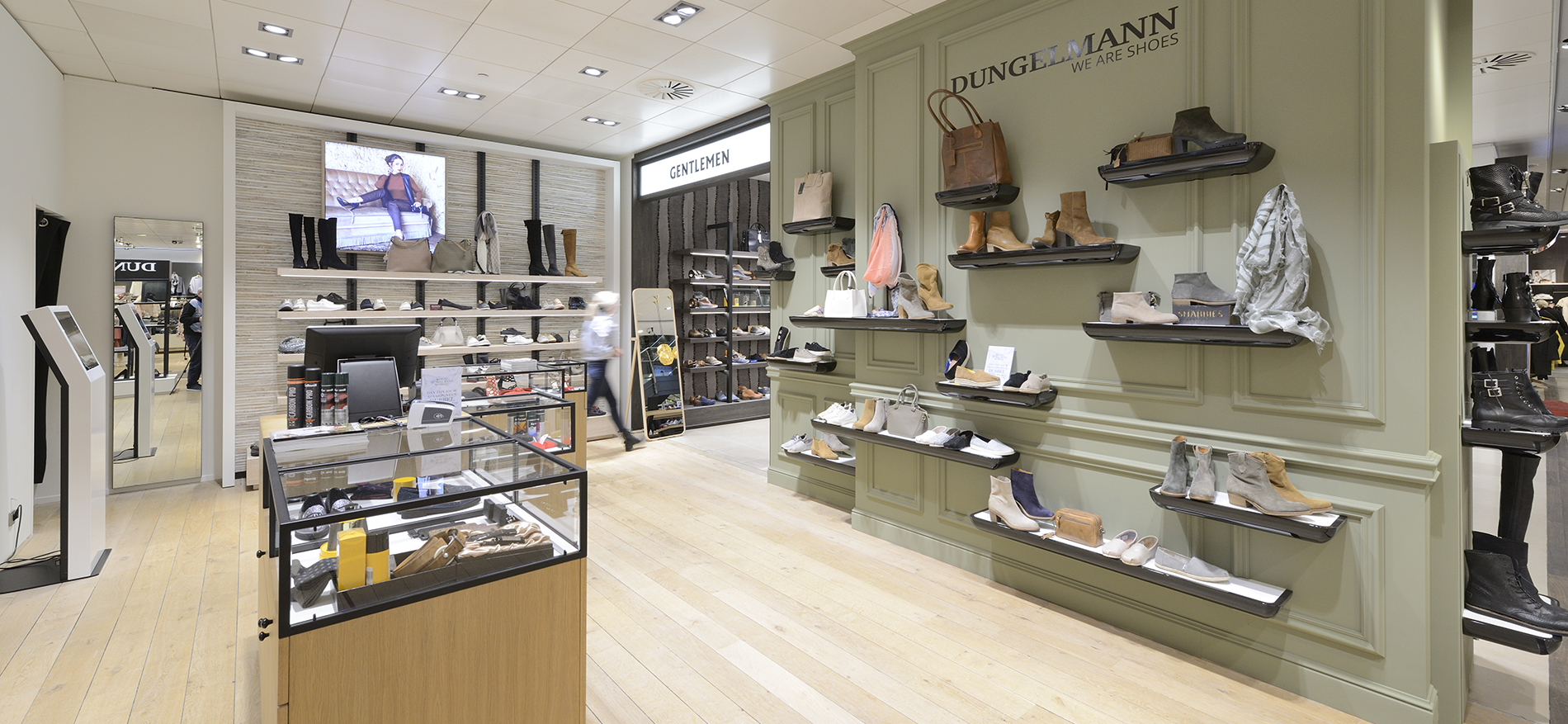 Shop-in-shop Dungelmann Chaussures dans Berden Mode à Uden - 