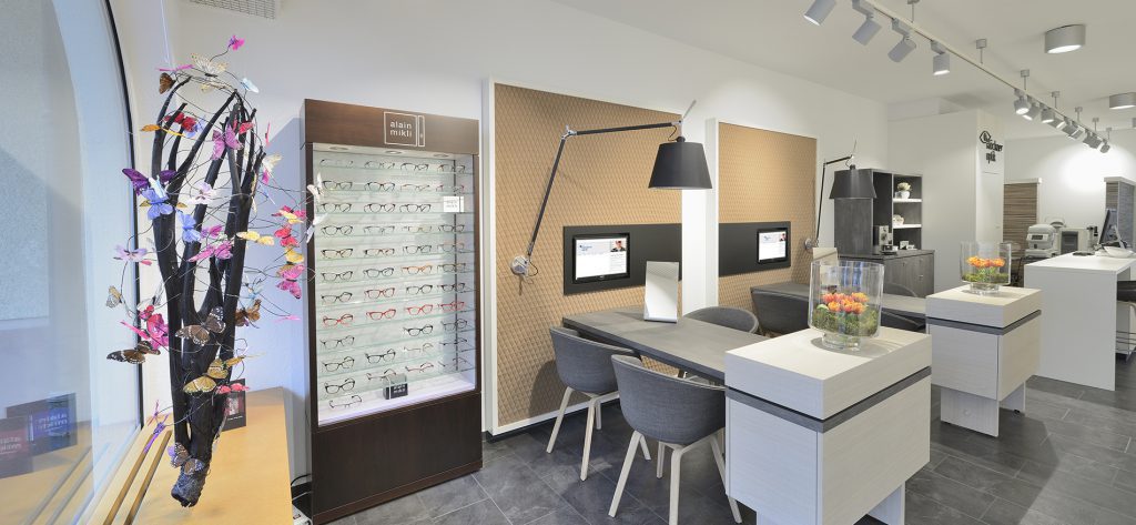 Optique Klöckner : un intérieur de magasin rénové