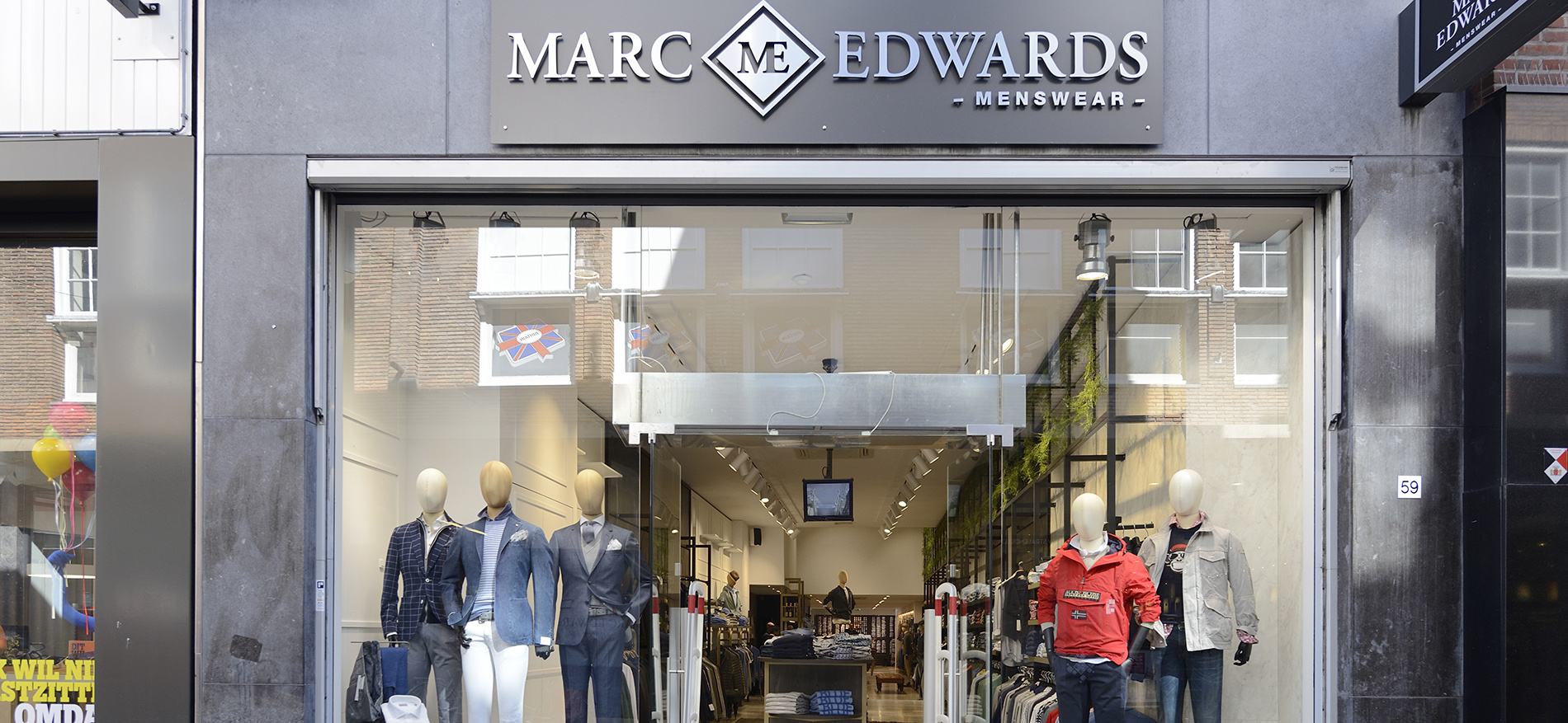 Un remodelage approfondi chez MarcEdwards Menswear, Haarlem - 