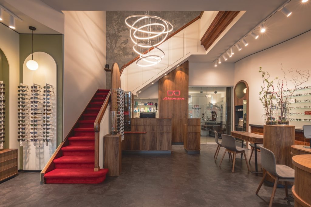 Agencement optique boutique WSB Agencement